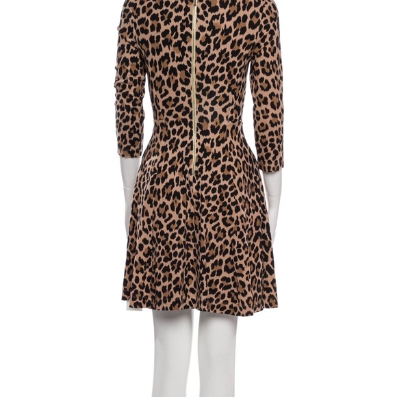 Kate Spade Leopard Print Ponte Dress - Picture 4 of 7